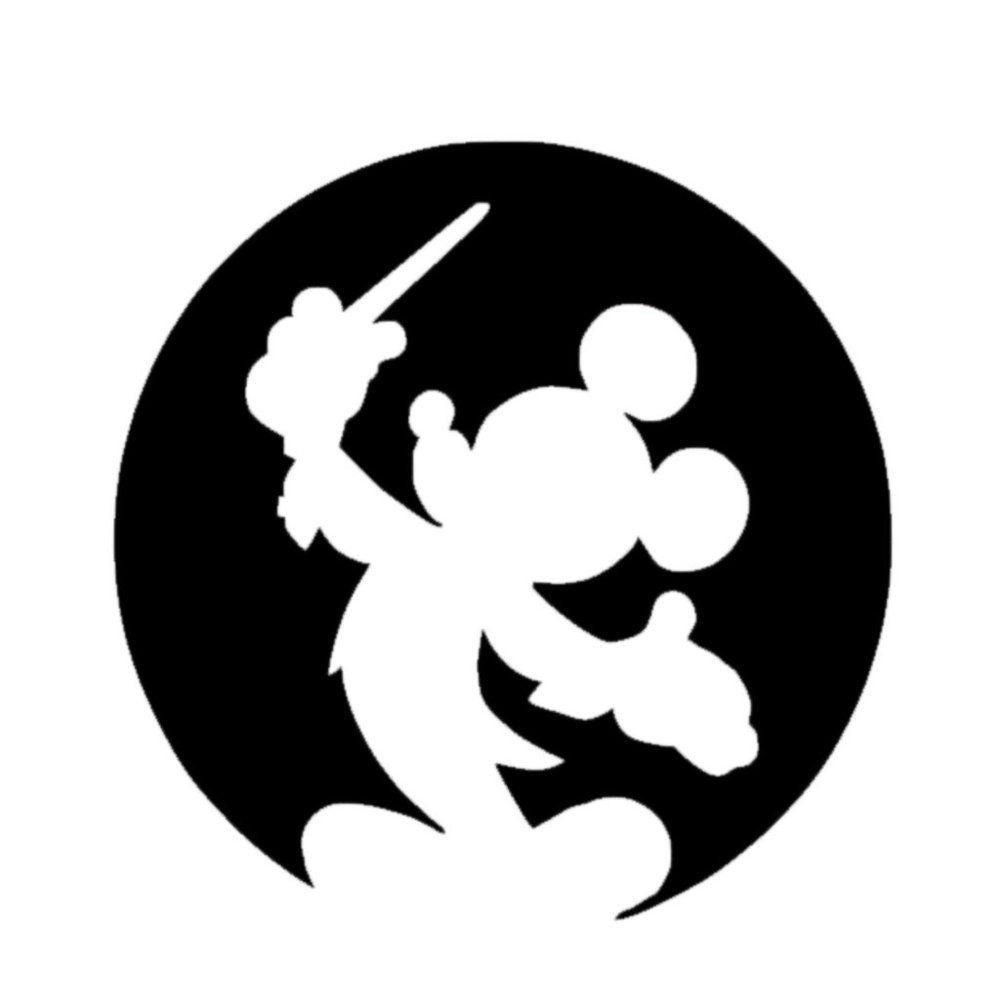 Vinyl Decal for Window - Mickey Mouse Director